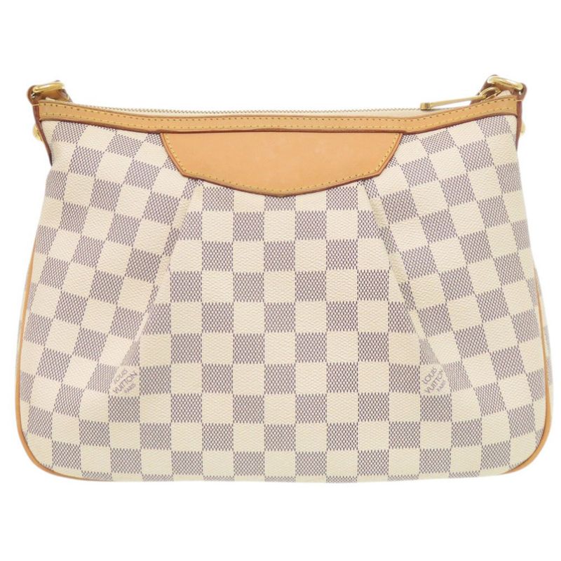 Louis Vuitton Siracusa PM Damier Azur Shoulder Bag