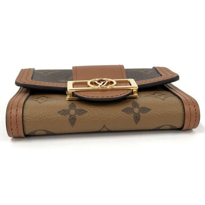 Louis Vuitton Portefeuille Dauphine Compact Trifold Wallet Monogram