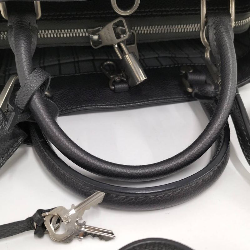 Louis Vuitton Montaigne BB 2-Way Bag Monogram Empreinte Studs Black