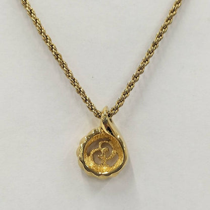 Dior Necklace Plated Gold