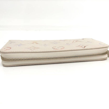 Louis Vuitton Zippy Wallet Zip Around Monogram Empreinte Dream Beige