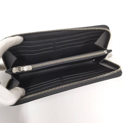 Louis Vuitton Zippy Wallet Horizontal Zip Around Taiga Noir Black
