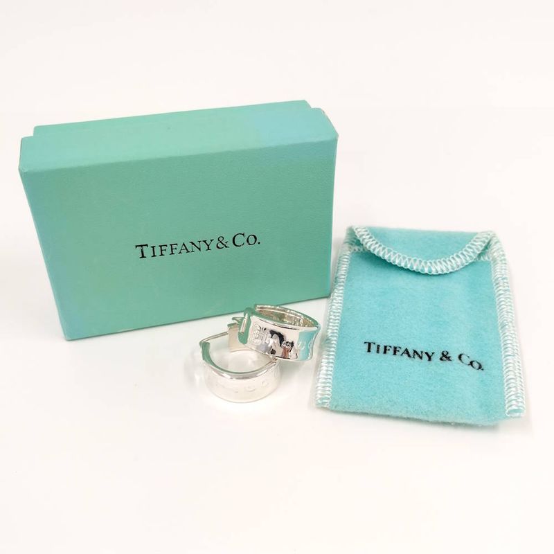 Tiffany & Co Hoop Earrings Silver