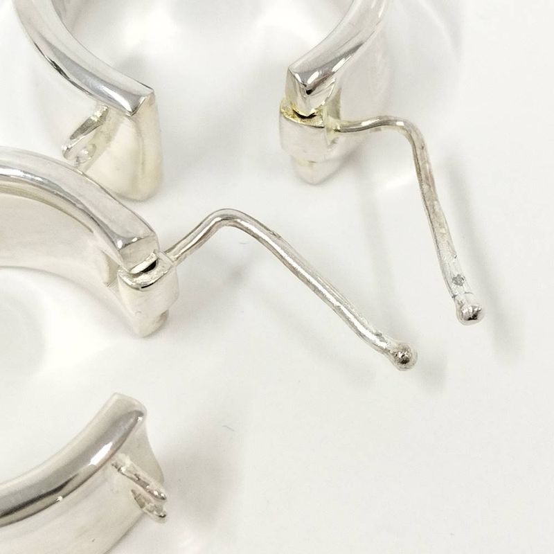 Tiffany & Co Hoop Earrings Silver