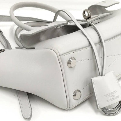 Balenciaga Mini Carryall 2-Way Bag Leather Light Blue