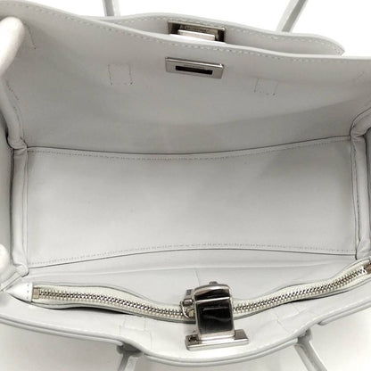 Balenciaga Mini Carryall 2-Way Bag Leather Light Blue