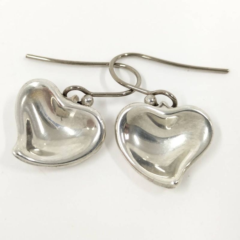 Tiffany & Co Elsa Peretti Earrings Silver