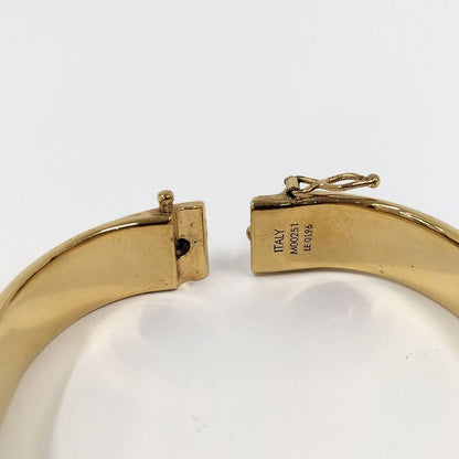 Louis Vuitton Bangle Nanogram Plated Gold Bracelet