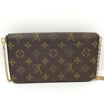 Louis Vuitton Pochette Felicie Chain Shoulder Bag Monogram