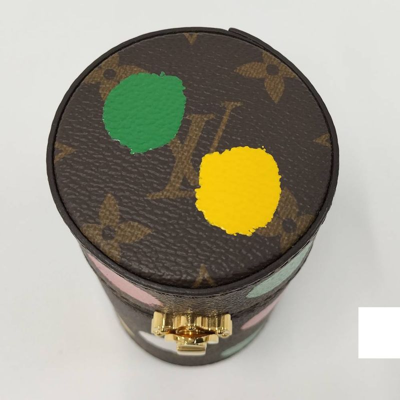 Louis Vuitton Travel Case Painted Dot Perfume Yayoi Kusama Monogram Hat