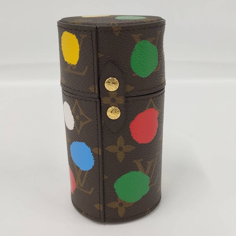 Louis Vuitton Travel Case Painted Dot Perfume Yayoi Kusama Monogram Hat