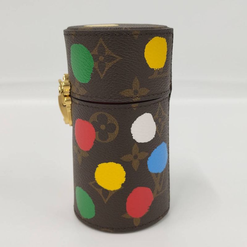 Louis Vuitton Travel Case Painted Dot Perfume Yayoi Kusama Monogram Hat
