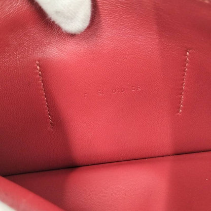 Hermes Dogon GM Bifold Wallet Leather Red