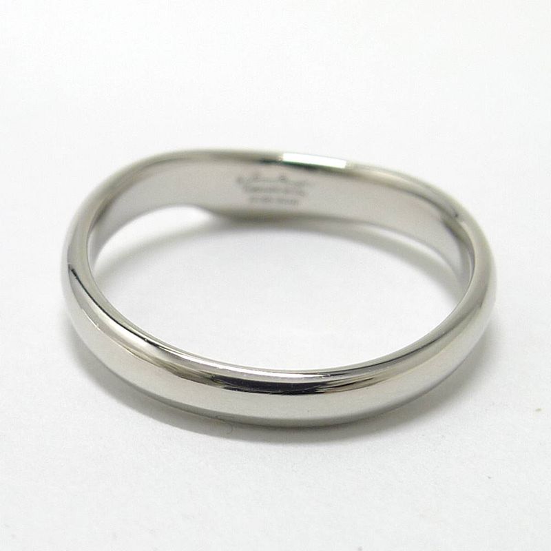 Tiffany & Co Ring Open Heart Band Platinum Diamond