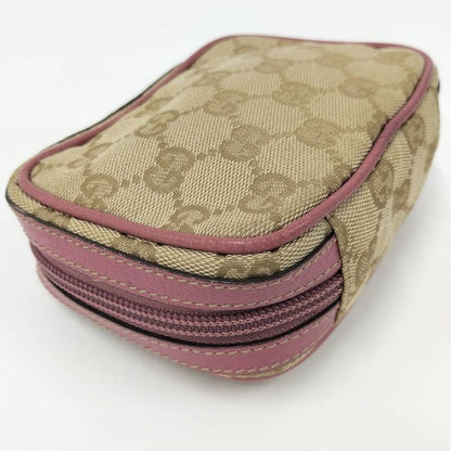 Gucci Pouch GG Canvas Beige