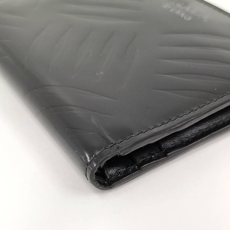 Prada Bifold Wallet Leather Black