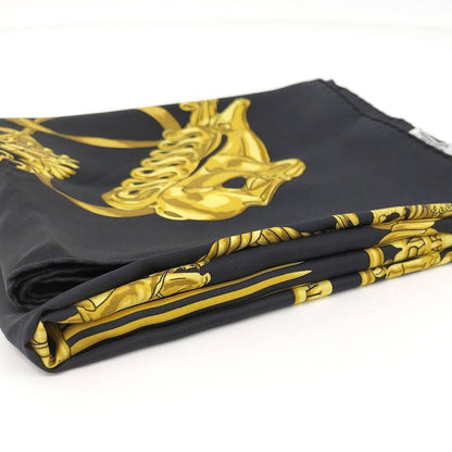 Hermes Carre 90 Scarf les Cavaliers D'or Golden Knight Silk