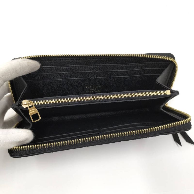 Louis Vuitton Portefeuille Clemence Monogram Empreinte Wallet