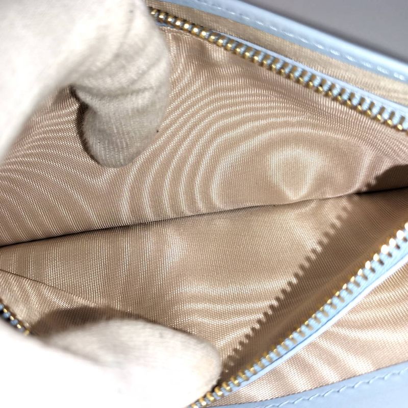 Prada Bifold Wallet Saffiano Leather Beige