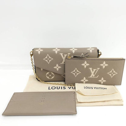 Louis Vuitton Pochette Felicie Tourtler Chain Shoulder Bag Monogram Empreinte