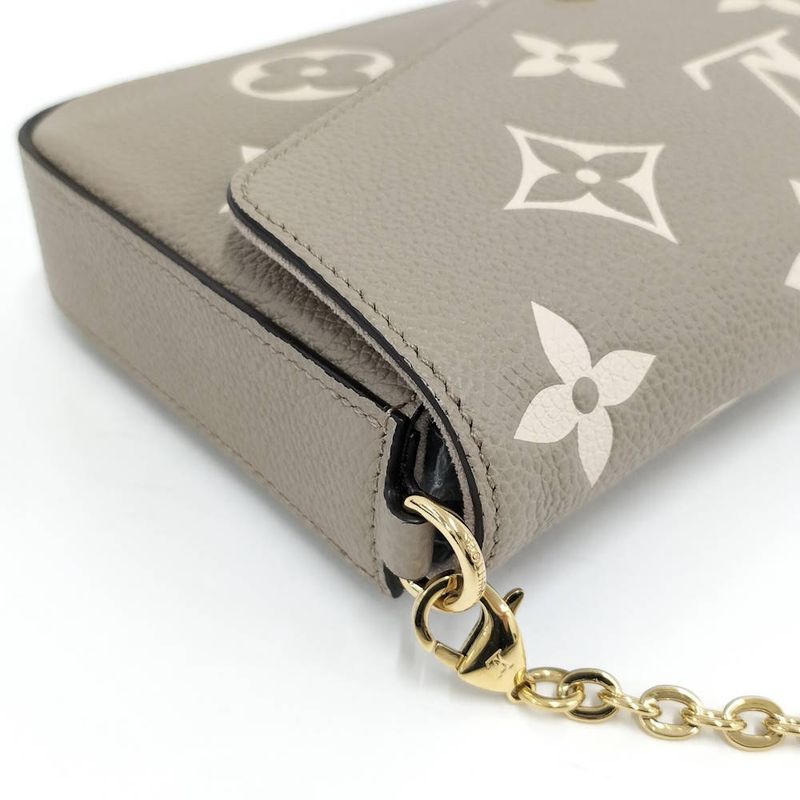 Louis Vuitton Pochette Felicie Tourtler Chain Shoulder Bag Monogram Empreinte