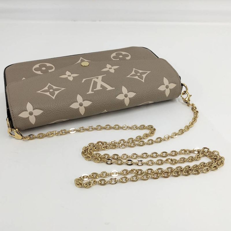 Louis Vuitton Pochette Felicie Tourtler Chain Shoulder Bag Monogram Empreinte