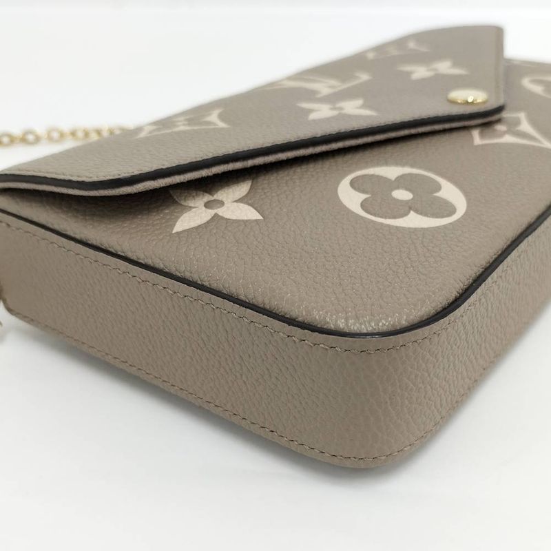 Louis Vuitton Pochette Felicie Tourtler Chain Shoulder Bag Monogram Empreinte