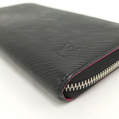 Louis Vuitton Zip Around Wallet Zippy Epi Noir Black