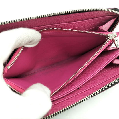 Louis Vuitton Zip Around Wallet Zippy Epi Noir Black