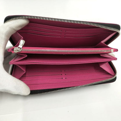 Louis Vuitton Zip Around Wallet Zippy Epi Noir Black