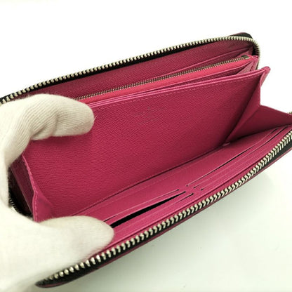 Louis Vuitton Zip Around Wallet Zippy Epi Noir Black