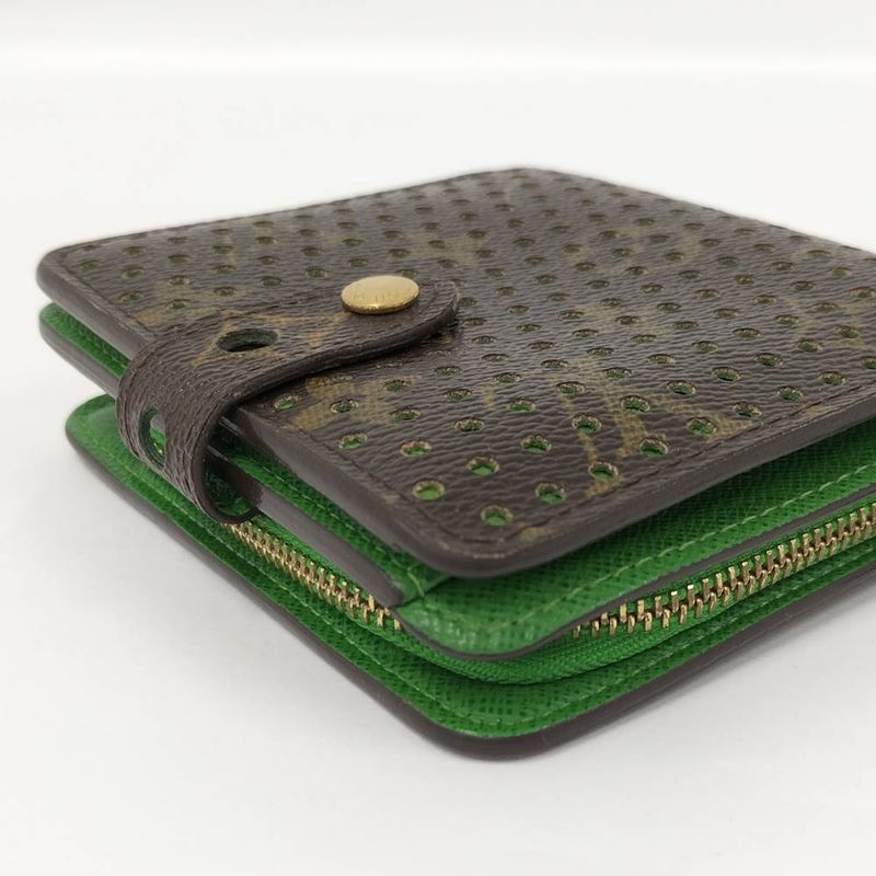Louis Vuitton Compact Zip Veil Bifold Wallet Monogram Perfo