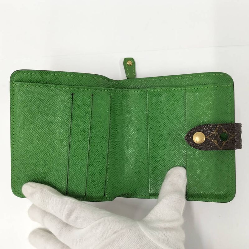 Louis Vuitton Compact Zip Veil Bifold Wallet Monogram Perfo