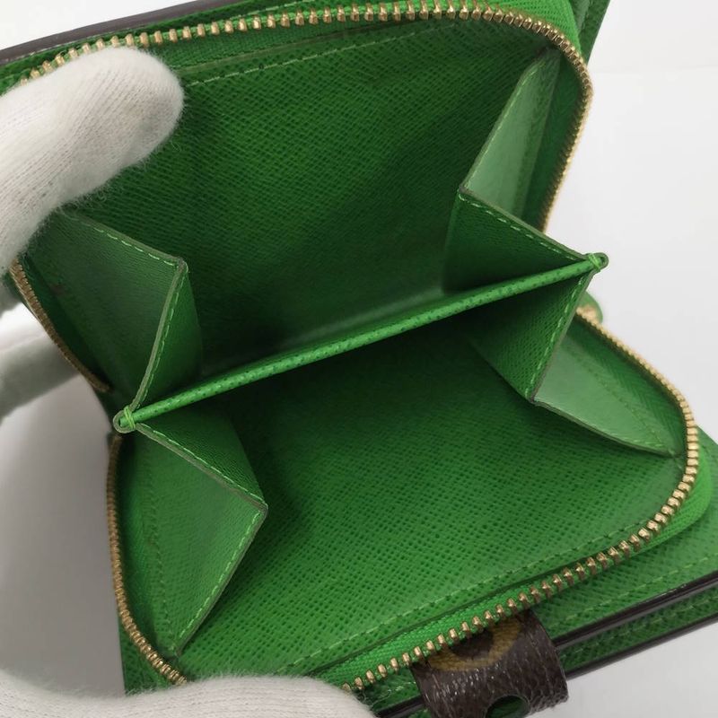 Louis Vuitton Compact Zip Veil Bifold Wallet Monogram Perfo