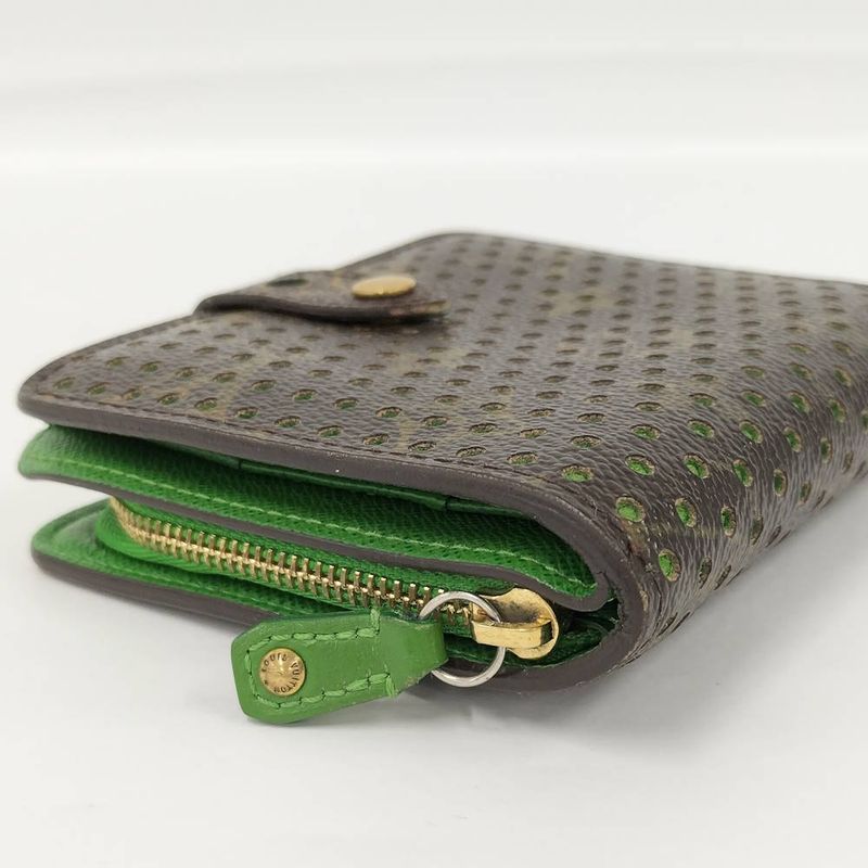Louis Vuitton Compact Zip Veil Bifold Wallet Monogram Perfo