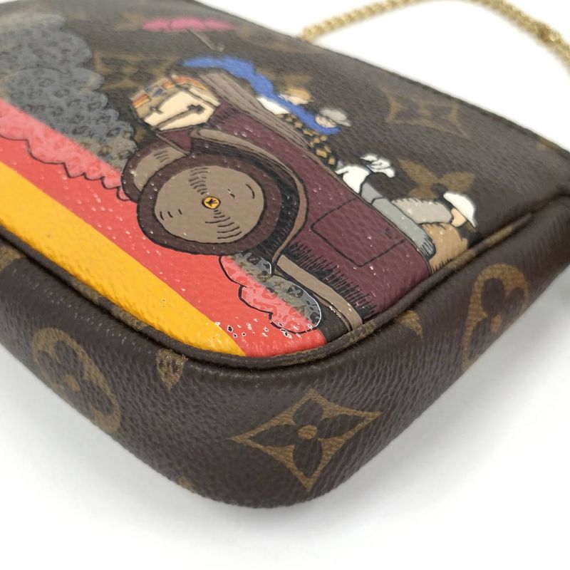Louis Vuitton Mini Pochette Accessoire Illust Evasion Pouch Monogram