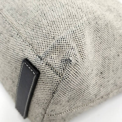 Prada Tote Sports Canvas Leather Gray