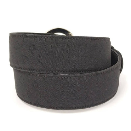 Bvlgari Logo Mania Belt Leather Black 105 42
