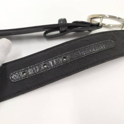Bvlgari Logo Mania Belt Leather Black 105 42