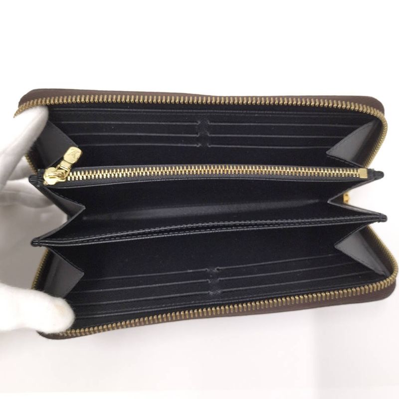 Louis Vuitton Zippy Wallet Zip Around Monogram Reverse