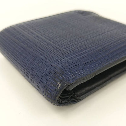 Loewe Bifold Wallet Leather Navy