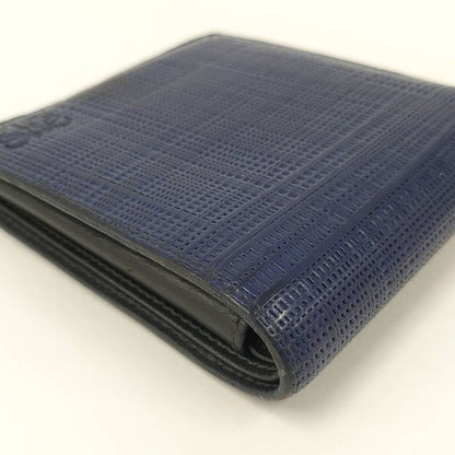 Loewe Bifold Wallet Leather Navy