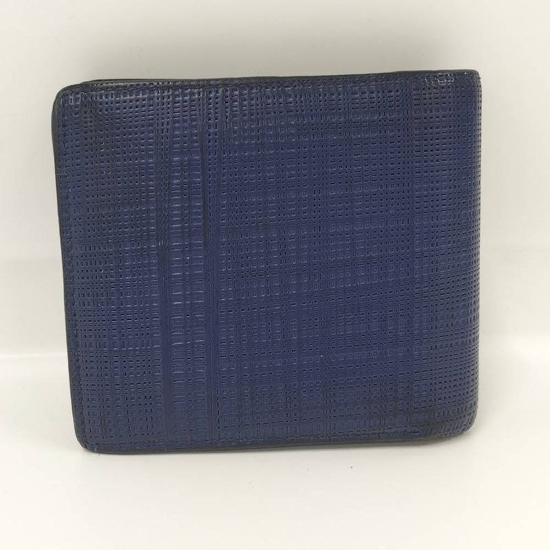 Loewe Bifold Wallet Leather Navy