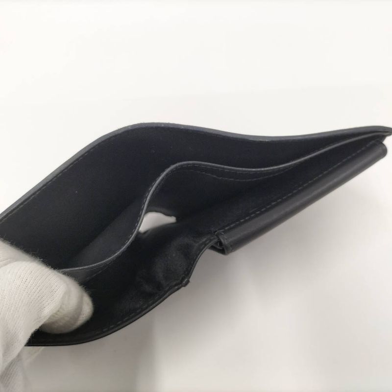Loewe Bifold Wallet Leather Navy