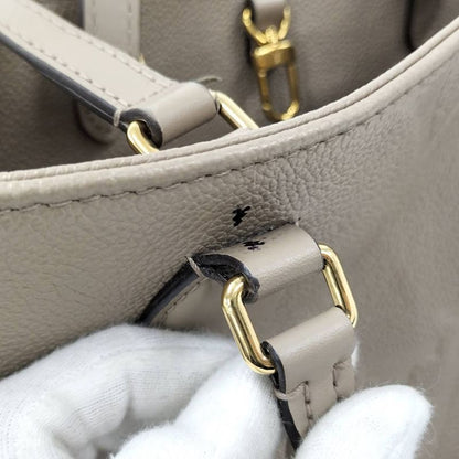 Louis Vuitton on the Go MM 2-Way Shoulder Bag Monogram Empreinte Tourterelle