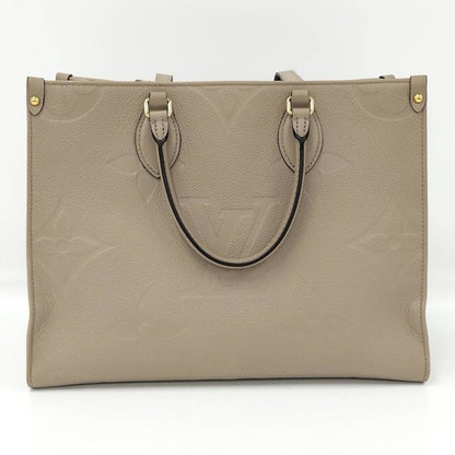 Louis Vuitton on the Go MM 2-Way Shoulder Bag Monogram Empreinte Tourterelle