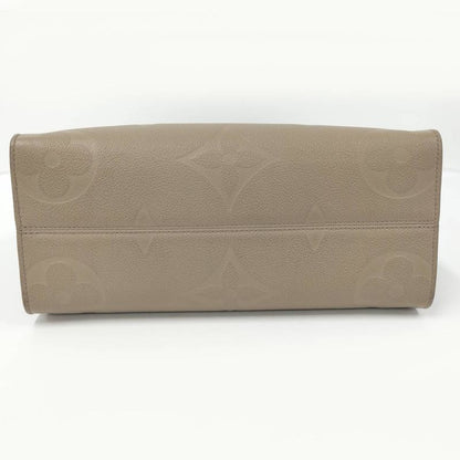 Louis Vuitton on the Go MM 2-Way Shoulder Bag Monogram Empreinte Tourterelle