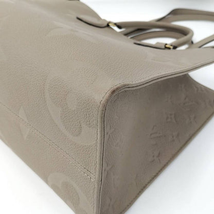 Louis Vuitton on the Go MM 2-Way Shoulder Bag Monogram Empreinte Tourterelle