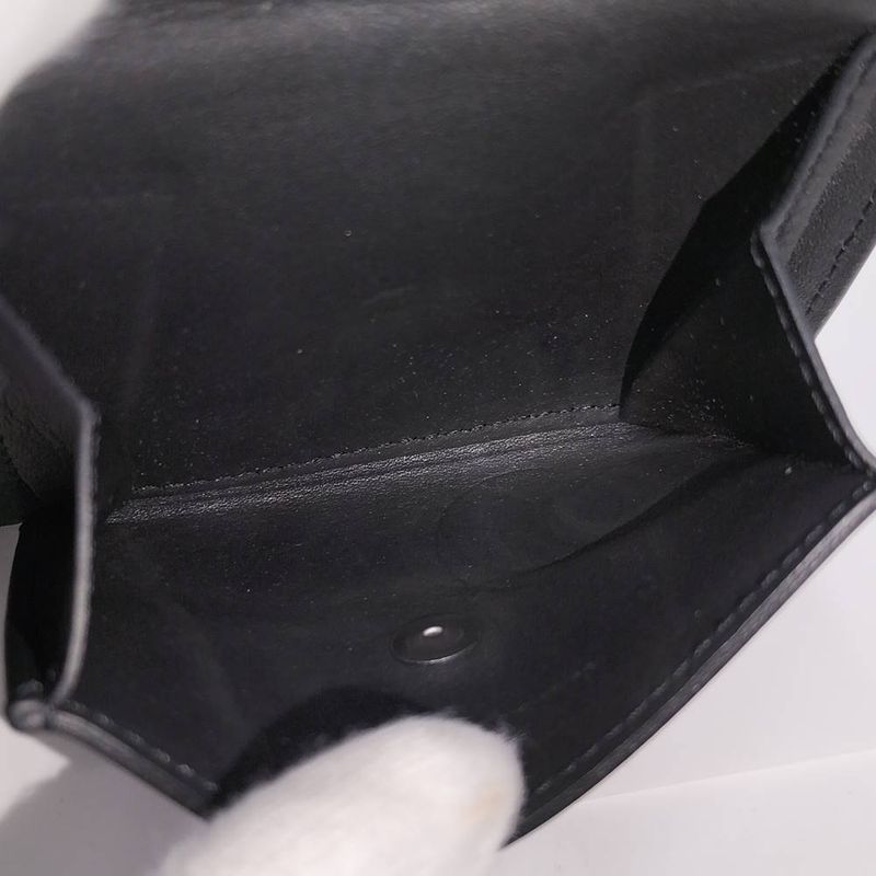 Louis Vuitton LV Aerogram Portefeuille Marco Bifold Wallet Leather Black