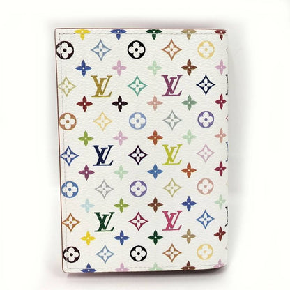 Louis Vuitton Takashi Murakami Collaboration LV Tm Passport Cover Couverture NM
